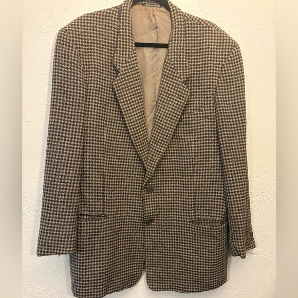 Armani Collezioni Other - VINTAGE Giorgio Armani Virgin Le Collezioni Wool Blend Sport Coat Mens 44L